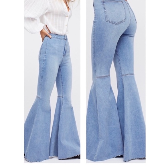 Free People Denim - Free People Just Float on Flare Jeans, Size 28